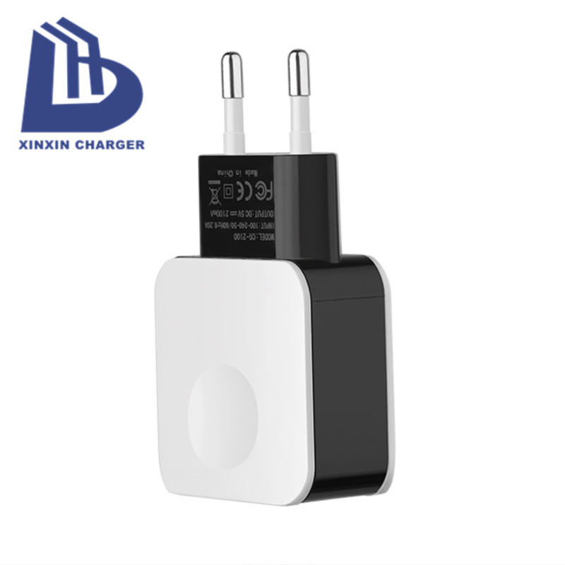 Mobiltelefon gyors töltő univerzális adapter 2 USB portos univerzális többutas töltő hordozható töltő
